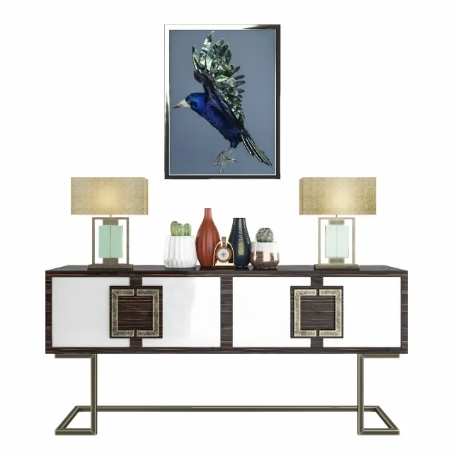 furniture – Decor Set 03 3 3D Model furniture – Decor Set 03 3 3D Model