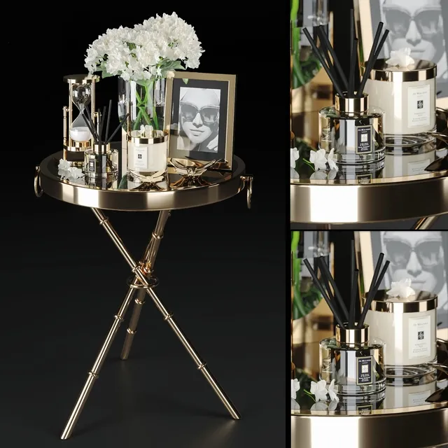 furniture – Decoration set 103 3D Model