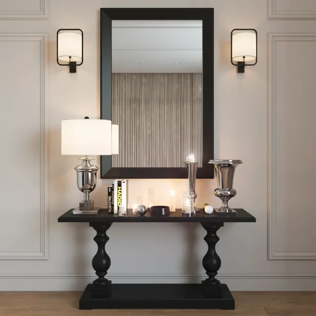 furniture – Decorative Set 10 3D Model furniture – Decorative Set 10 3D Model