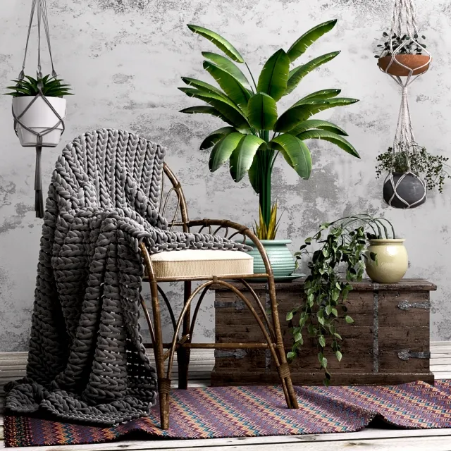 furniture – decorative set 3D Model furniture – decorative set 3D Model