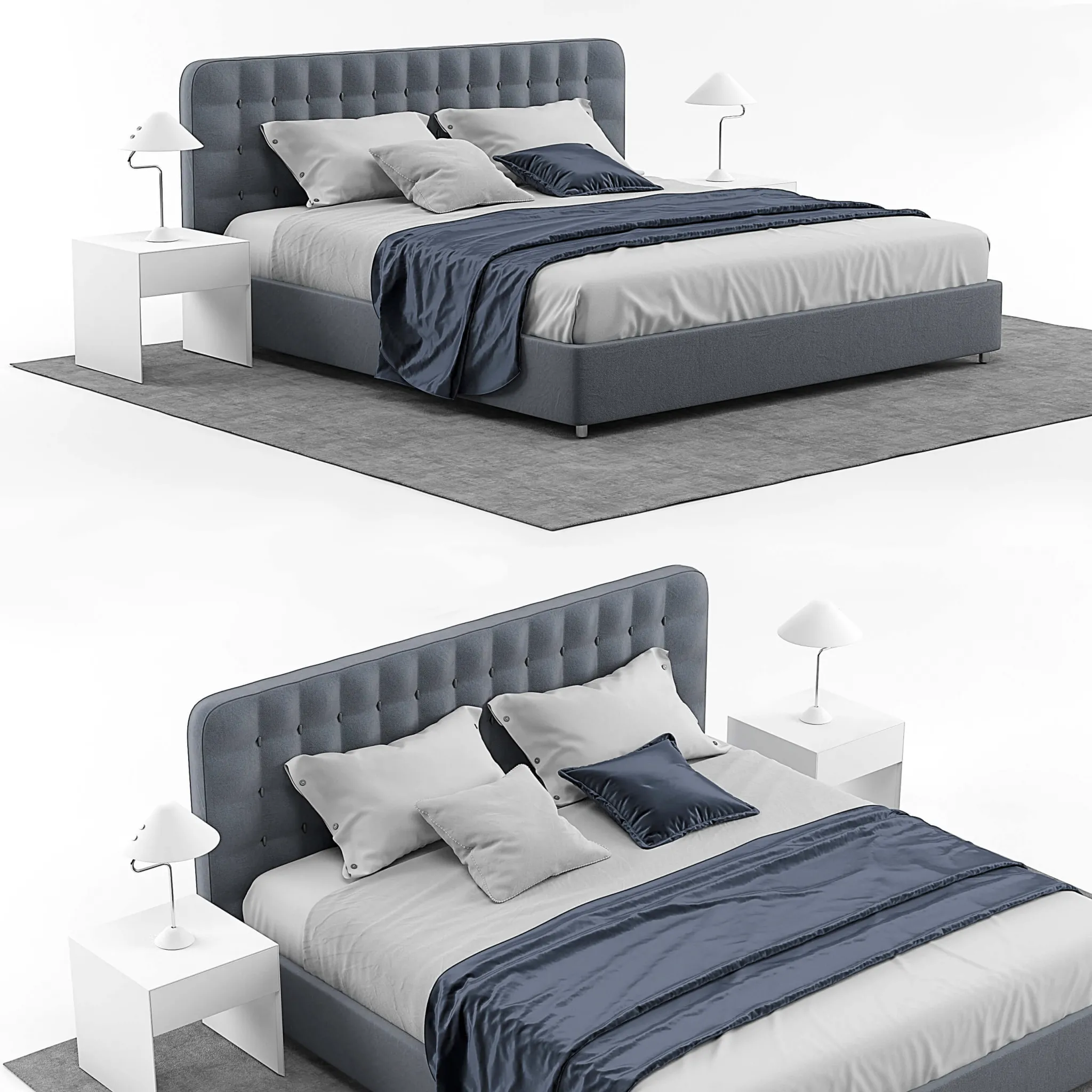 furniture – Dedalo bed 08 3D Model furniture – Dedalo bed 08 3D Model