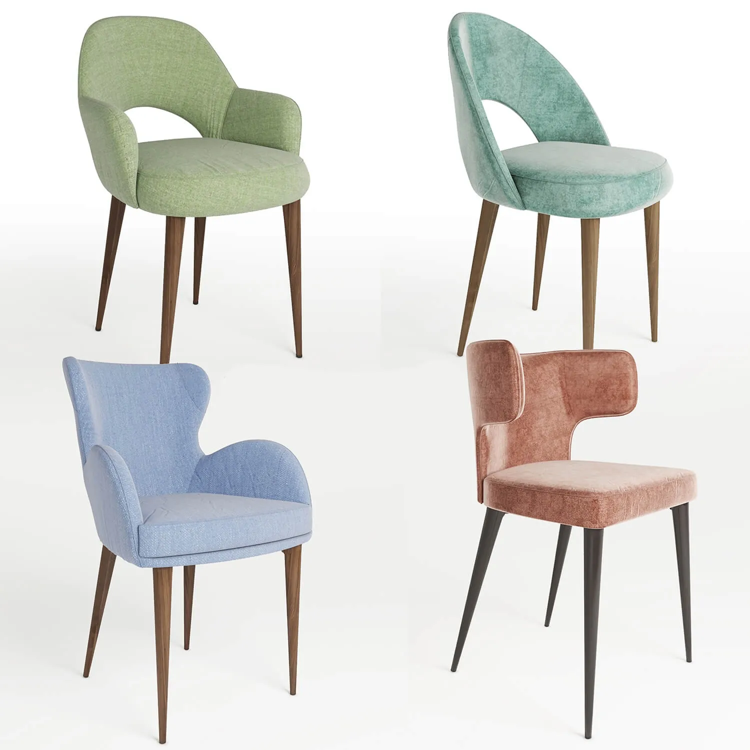 furniture – Deep house chair 3D Model