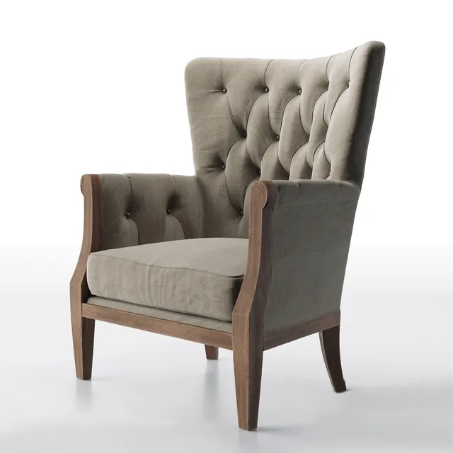 furniture – Delaine armchair 3D Model