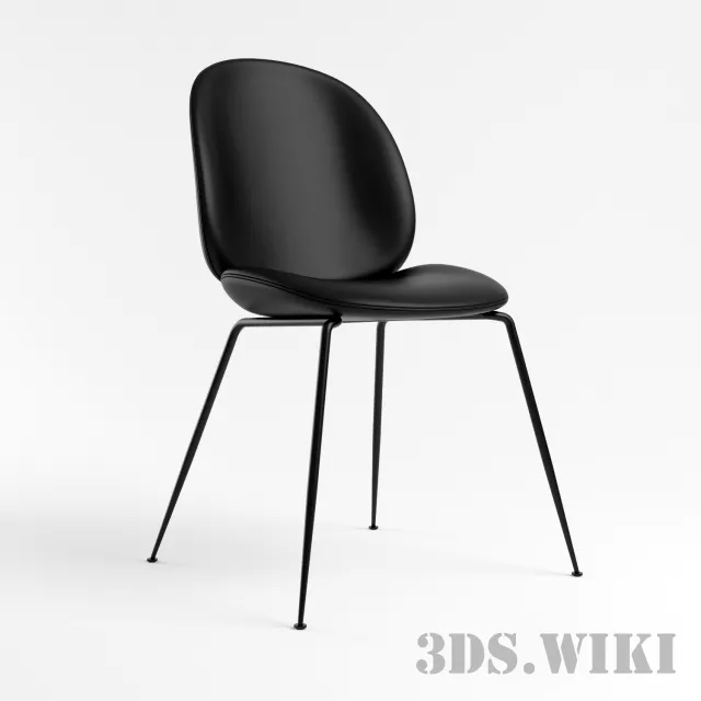 furniture – Designer chair Gubi Beetle 3D Model