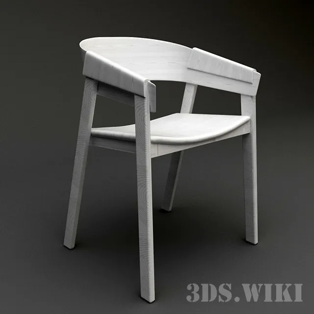 furniture – Designer chair Muuto Cover Chair 3D Model