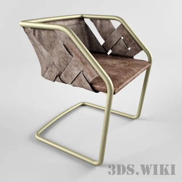furniture – Designer dining chair – armchair 3D Model