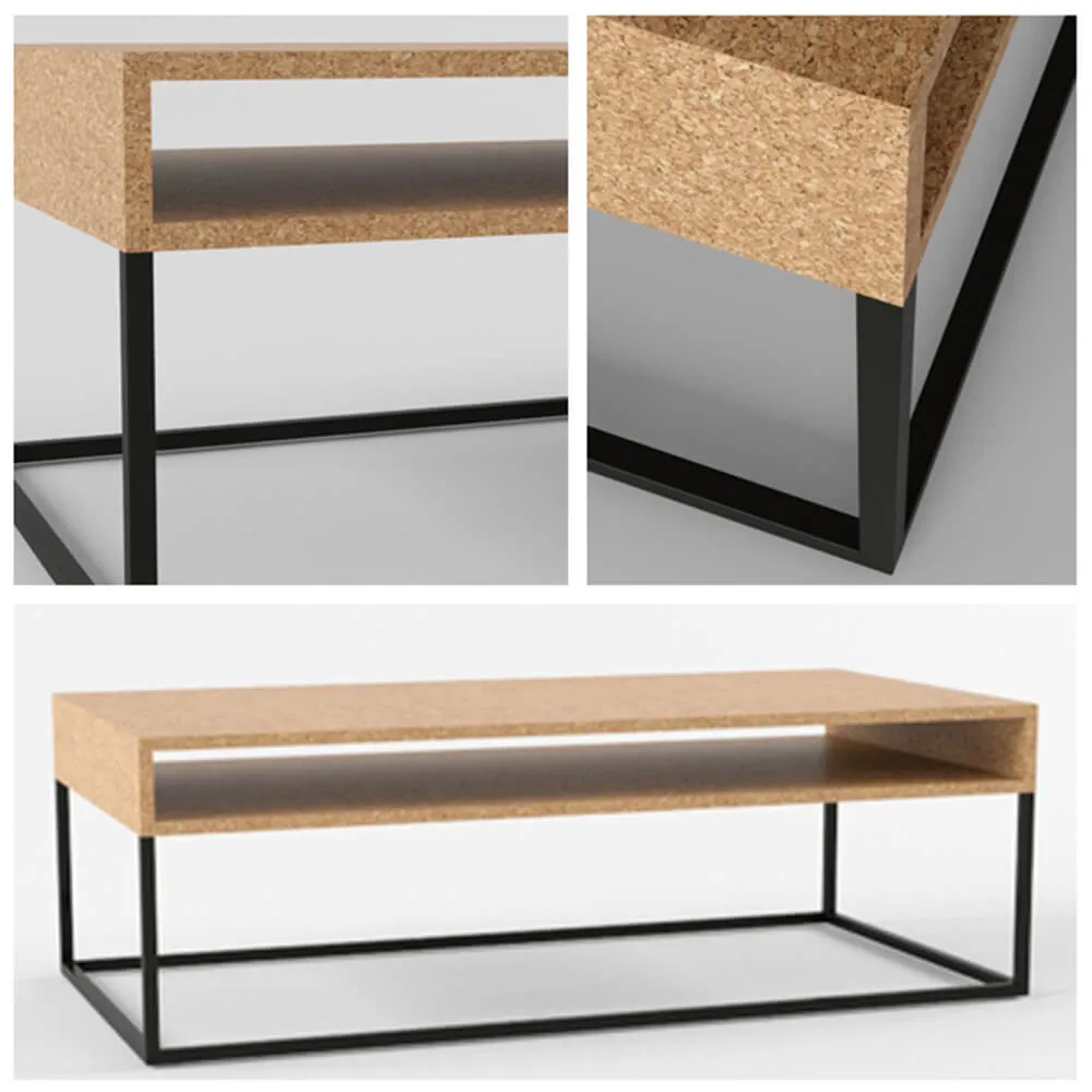 furniture – Designer table from MDF 3D Model