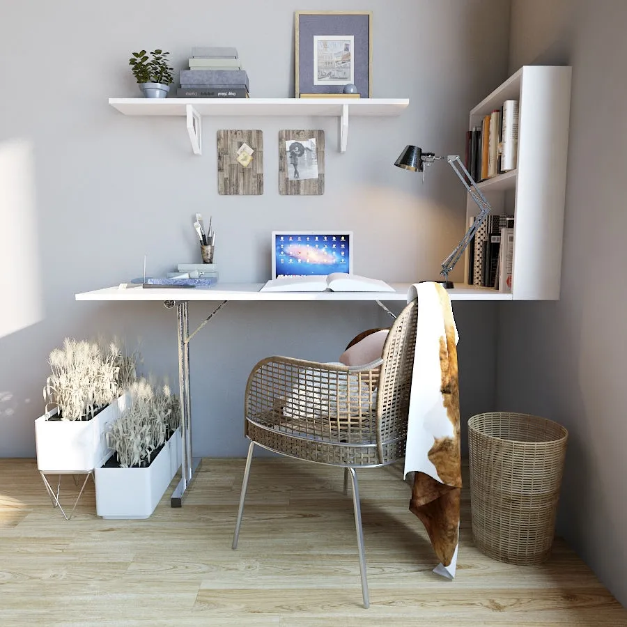 furniture – Desk 21 3D Model