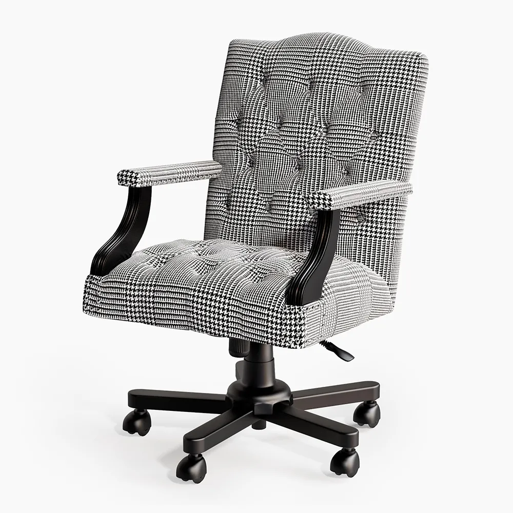 furniture – Desk chair Burchell 2 3D Model furniture – Desk chair Burchell 2 3D Model