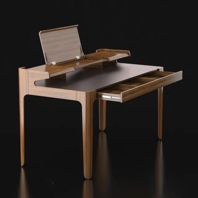 furniture – Desk Zeke 3D Model