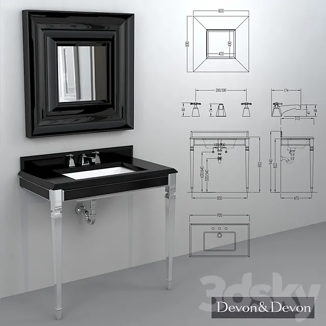 Furniture Devon&Devon 3D Model Furniture Devon&Devon 3D Model