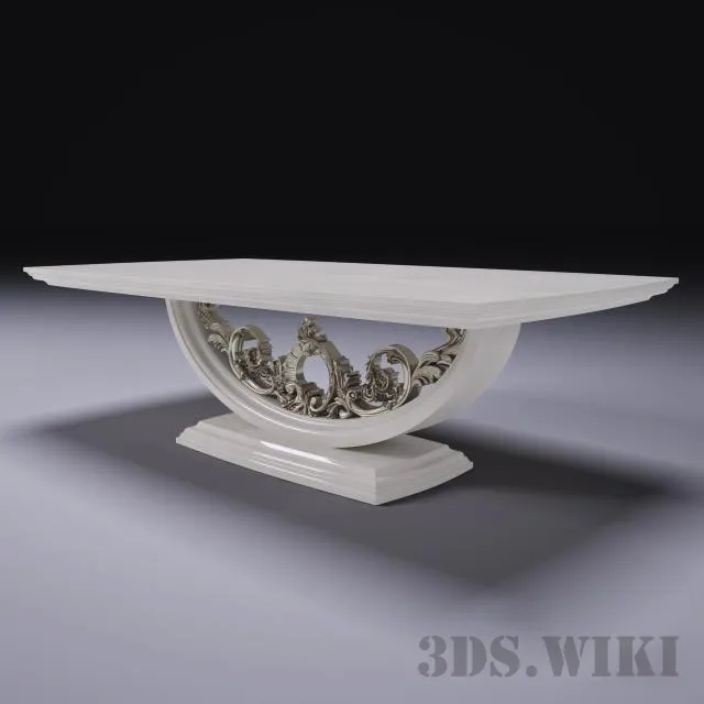 furniture – DINING TABLE BELLONI – AURA 3D Model