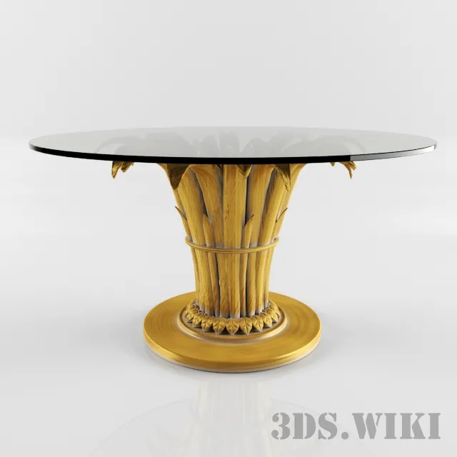 furniture – Dining table Chelini Ftpy 504 3D Model