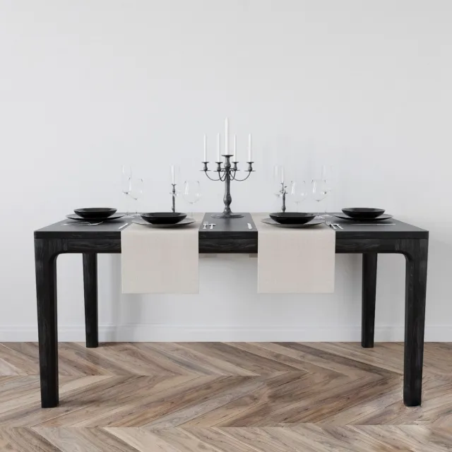 furniture – Dining table Mavis 2 3D Model