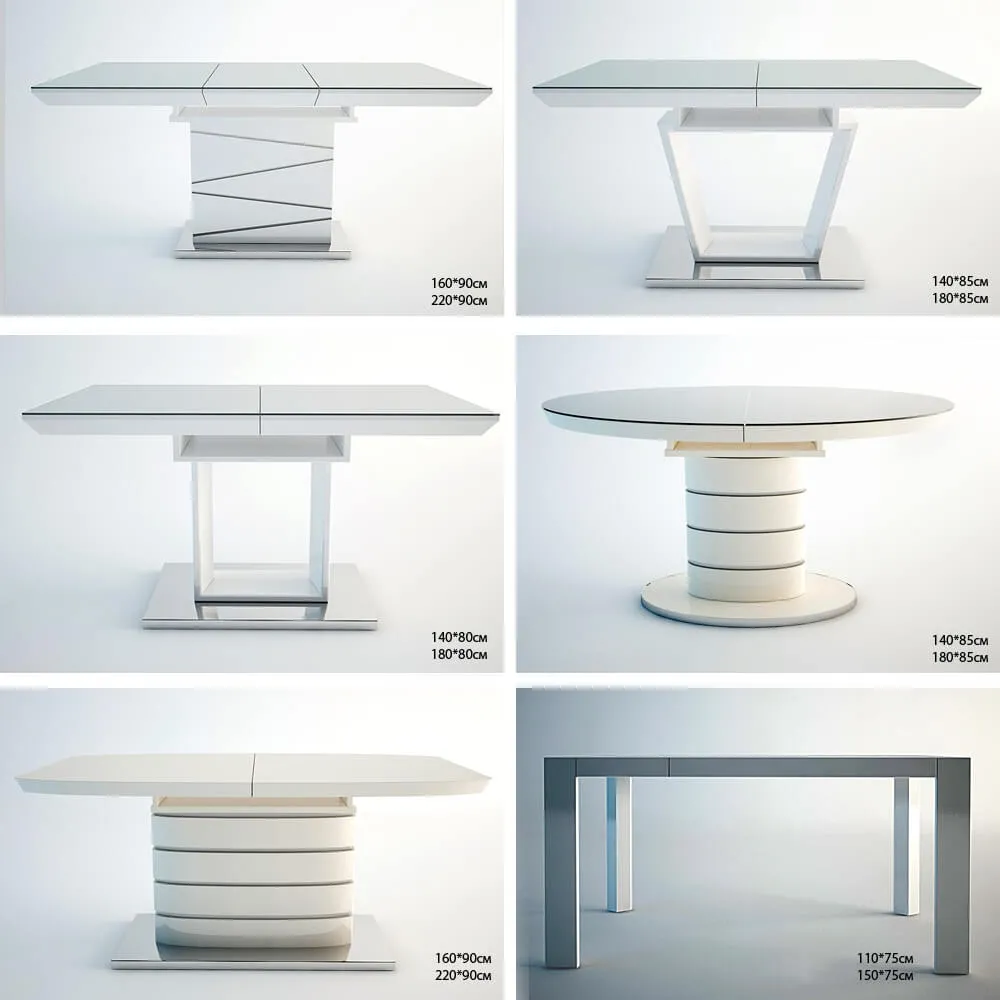 furniture – Dinner Table 47 3D Model