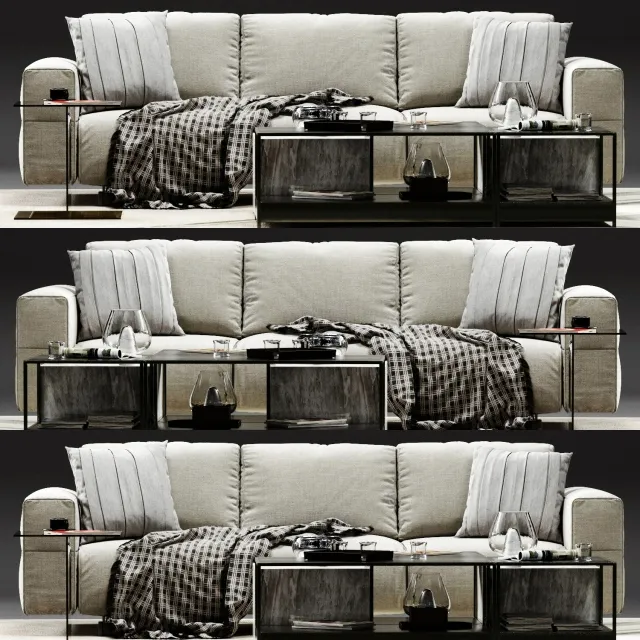 furniture – Ditre Italia Bag sofa 05 3D Model furniture – Ditre Italia Bag sofa 05 3D Model