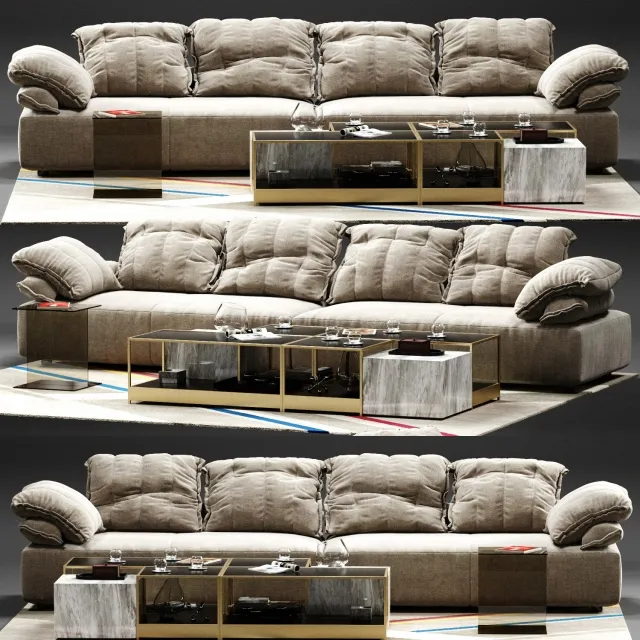 furniture – Ditre Italia Flick-Flack sofa 1 3D Model furniture – Ditre Italia Flick-Flack sofa 1 3D Model