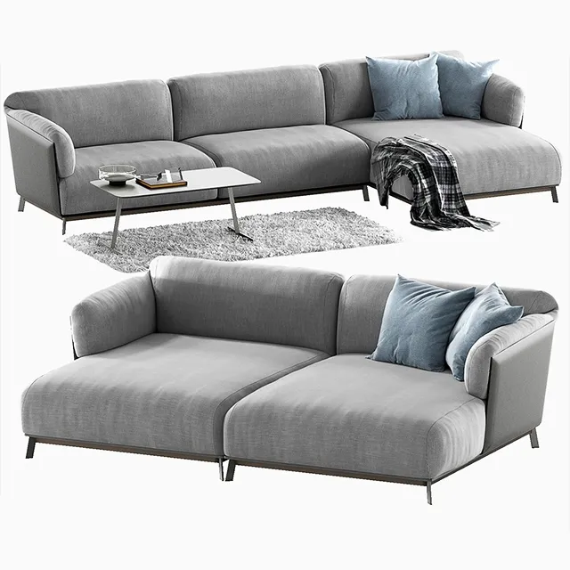 furniture – Ditre Italia Kailua sofa 1 3D Model furniture – Ditre Italia Kailua sofa 1 3D Model