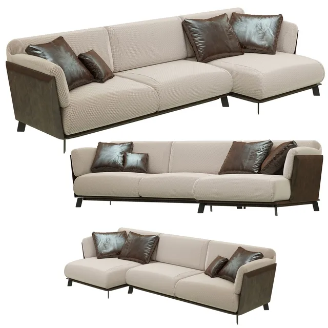 furniture – Ditre Italia Kailua sofa 3D Model furniture – Ditre Italia Kailua sofa 3D Model