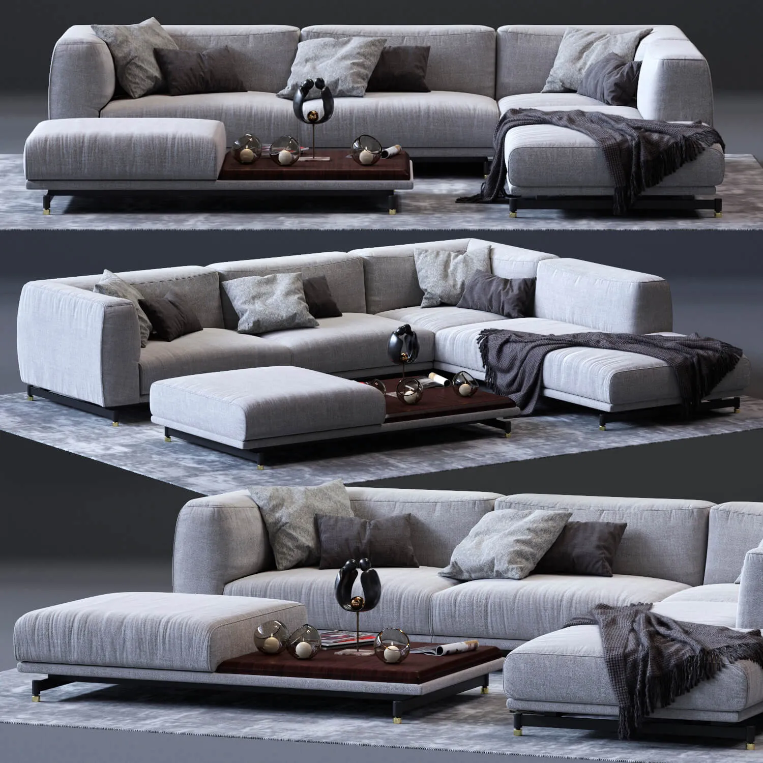 furniture – Ditre Italia sofa 01 3D Model furniture – Ditre Italia sofa 01 3D Model