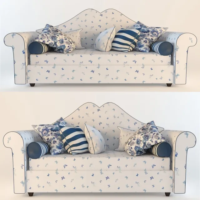 furniture – Dolfi Ally sofa 3D Model furniture – Dolfi Ally sofa 3D Model