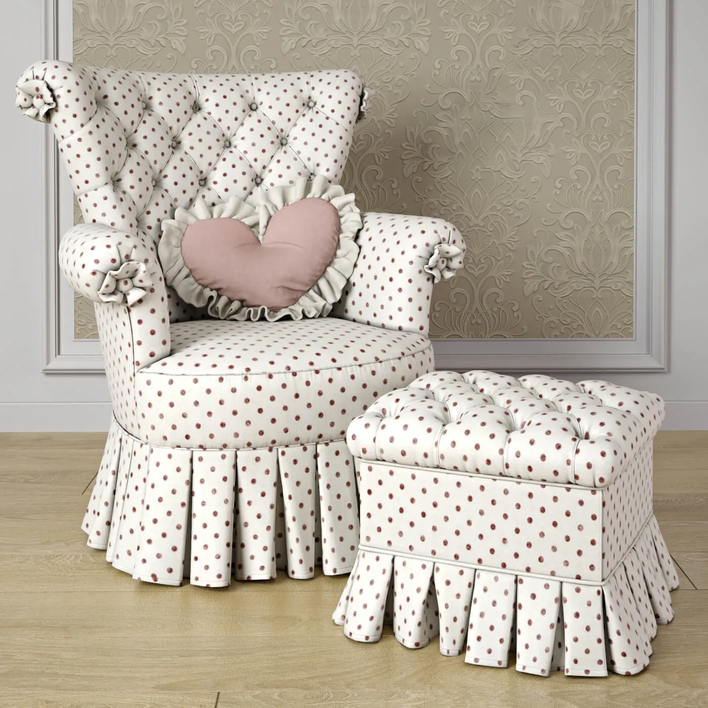 furniture – Dolfi Antony poltrona armchair 3D Model