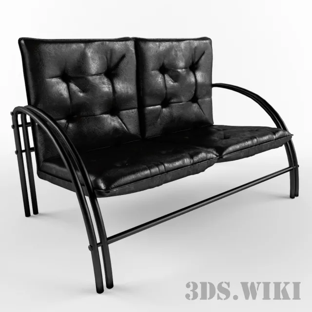 furniture – Double sofa Axel 3D Model