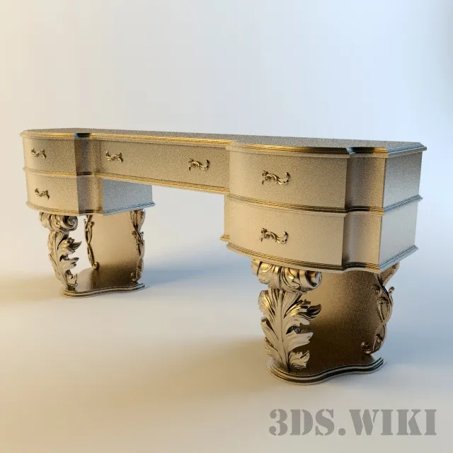 furniture – Dressing table PAOLO LUCCHETTA Valentino 3D Model