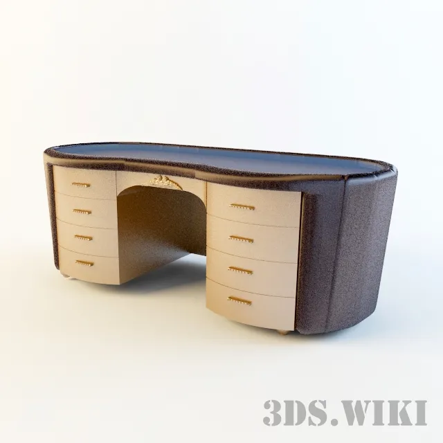 furniture – Dressing table PAOLO LUCCHETTA Zarina tl 3D Model