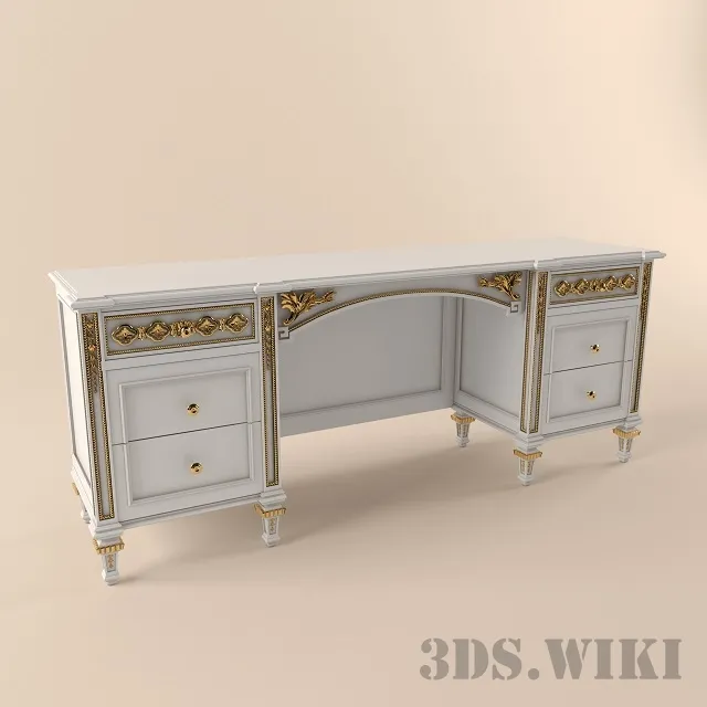 furniture – Dressing table (vanity) TURRI TOSCA 3D Model