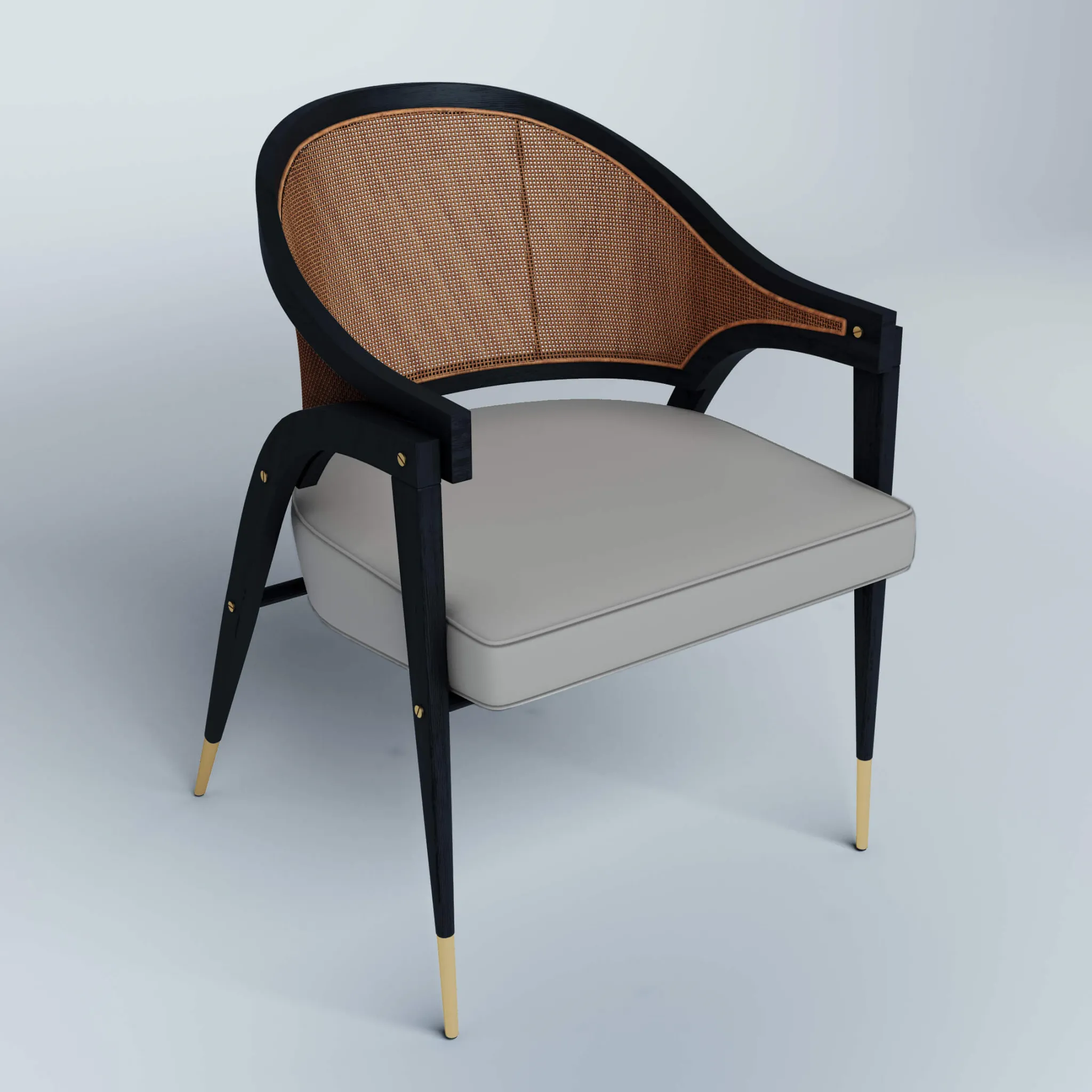 furniture – Dunbar armchairs – Edward Wormley 3D Model furniture – Dunbar armchairs – Edward Wormley 3D Model
