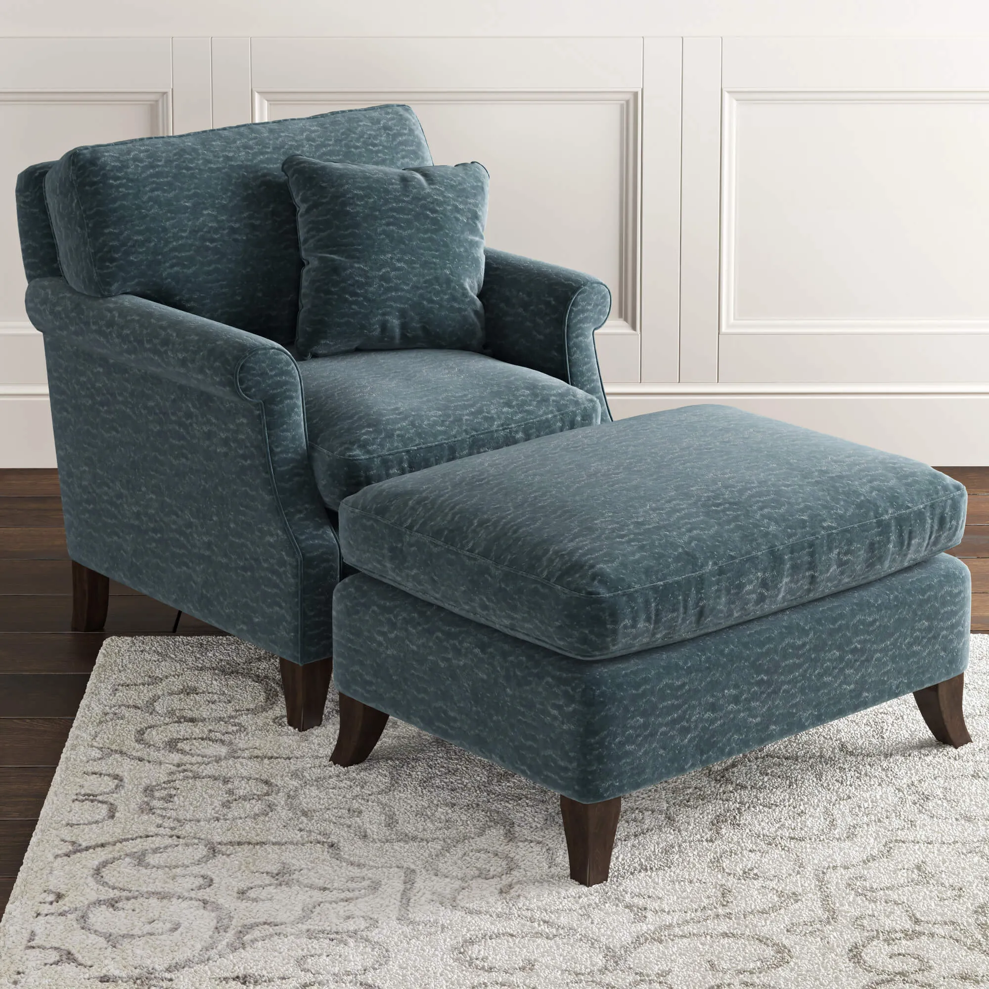 furniture – Duresta Alex armchair 05 3D Model