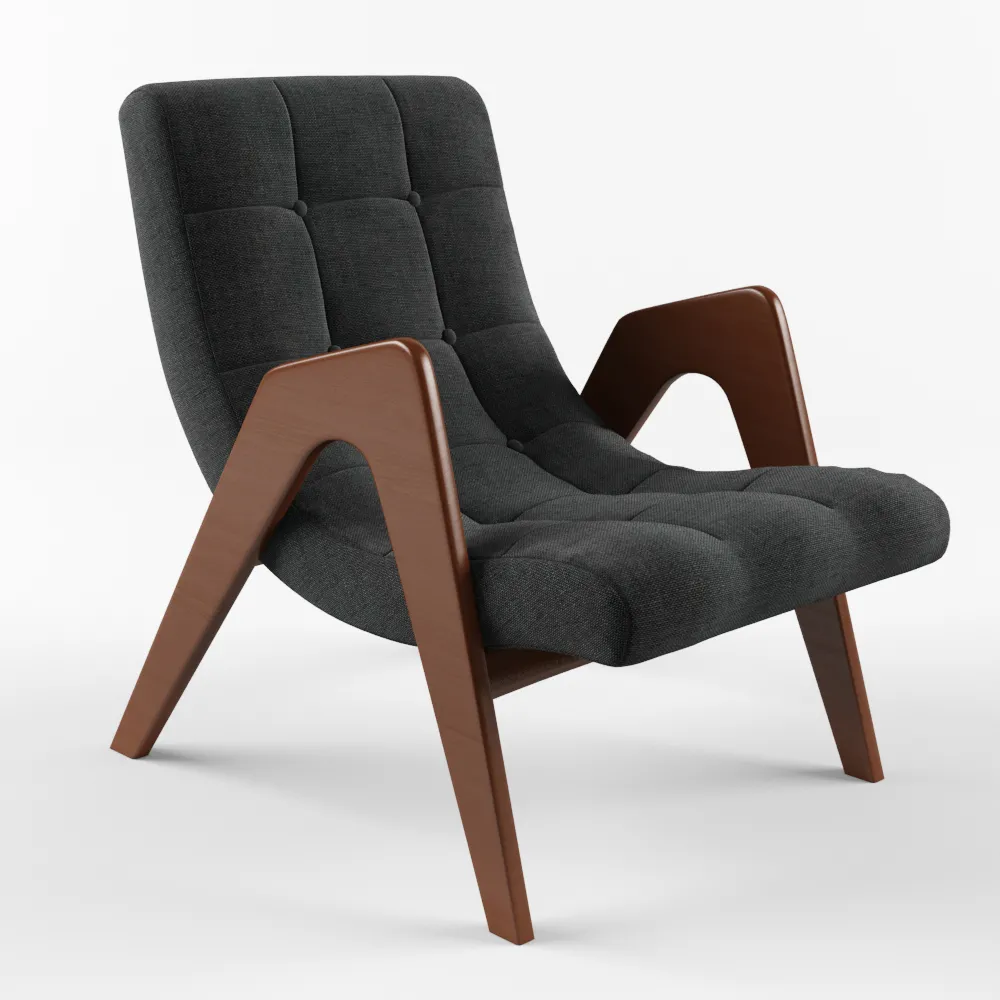 furniture – Edison armchair 07 3D Model furniture – Edison armchair 07 3D Model