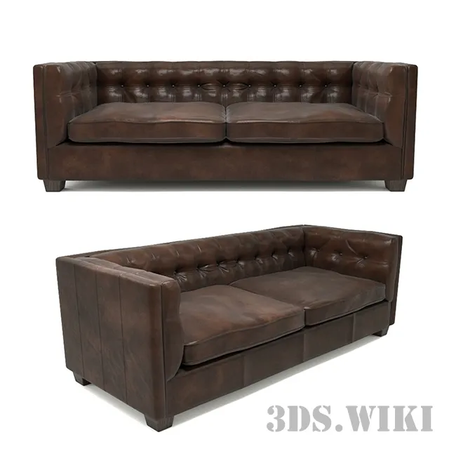 furniture – Edward sofa by Carlo Colombo 3D Model