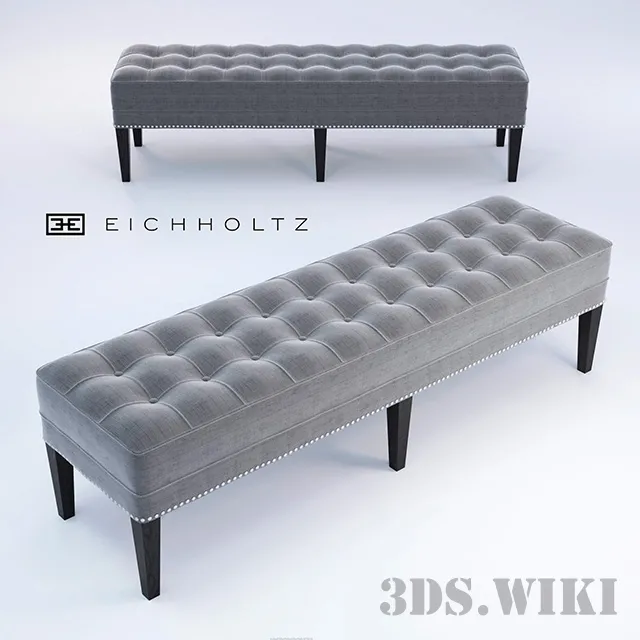 furniture – EICHHOLTZ bench 3D Model furniture – EICHHOLTZ bench 3D Model