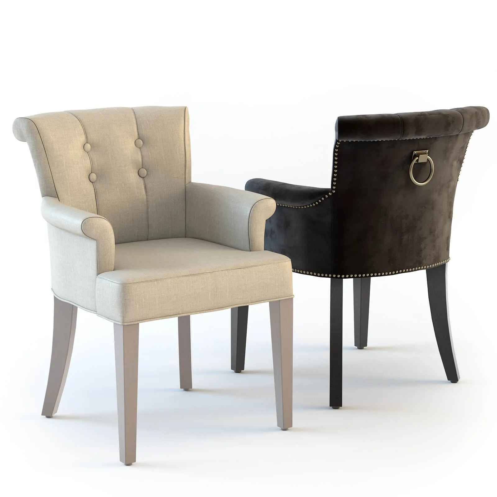 furniture – Eichholtz key largo armchair 07635 3D Model furniture – Eichholtz key largo armchair 07635 3D Model