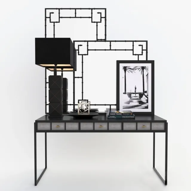 furniture – Eichholtz set 8 3D Model