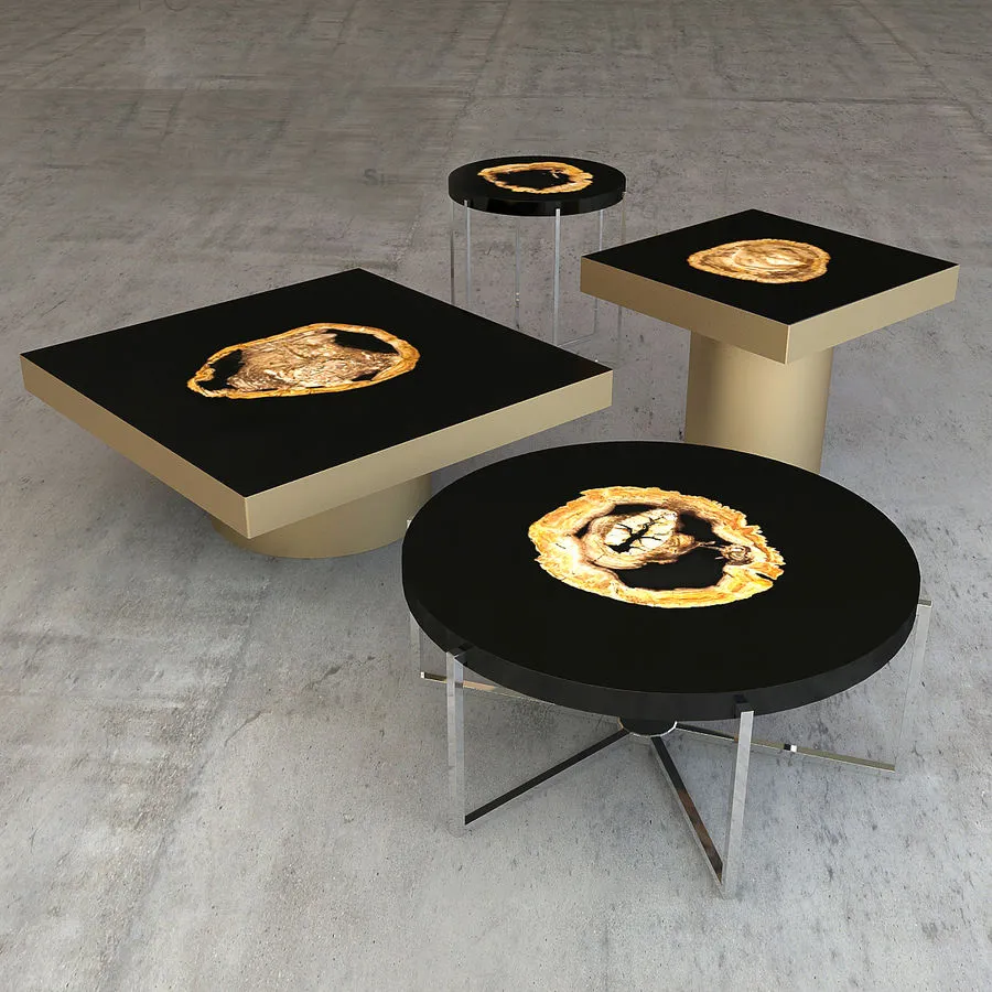 furniture – Eichholtz Villièrs and Pompidou tables 05 3D Model furniture – Eichholtz Villièrs and Pompidou tables 05 3D Model