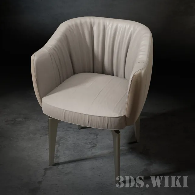 furniture – Elisa armchair 3D Model