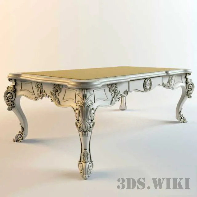 furniture – Elledue Classic Table 3D Model