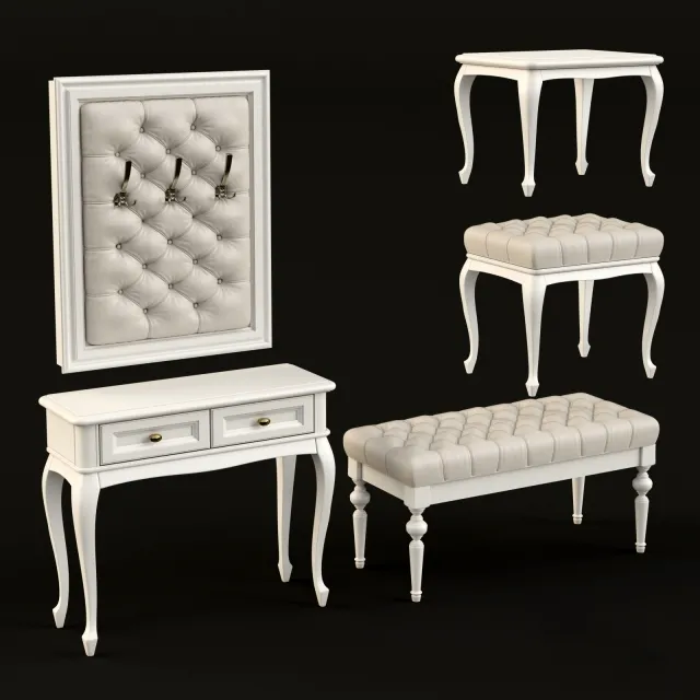 furniture – Entrance hall 3D Model furniture – Entrance hall 3D Model