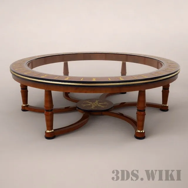 furniture – Epoca round table 3D Model