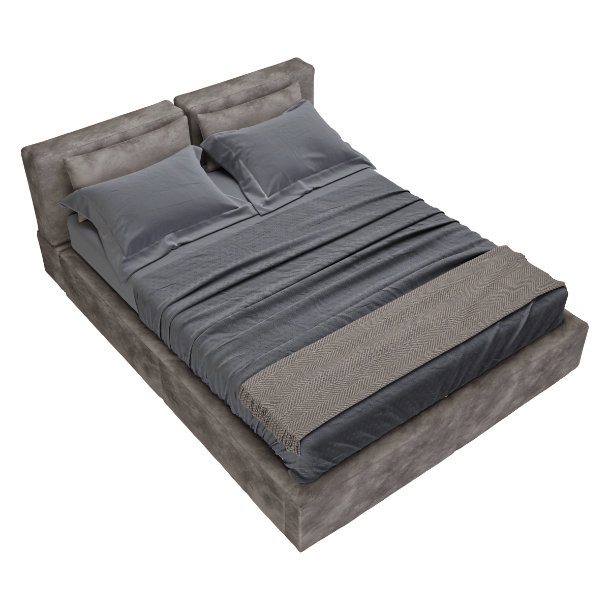 furniture – Estel Caresse bed 3D Model furniture – Estel Caresse bed 3D Model