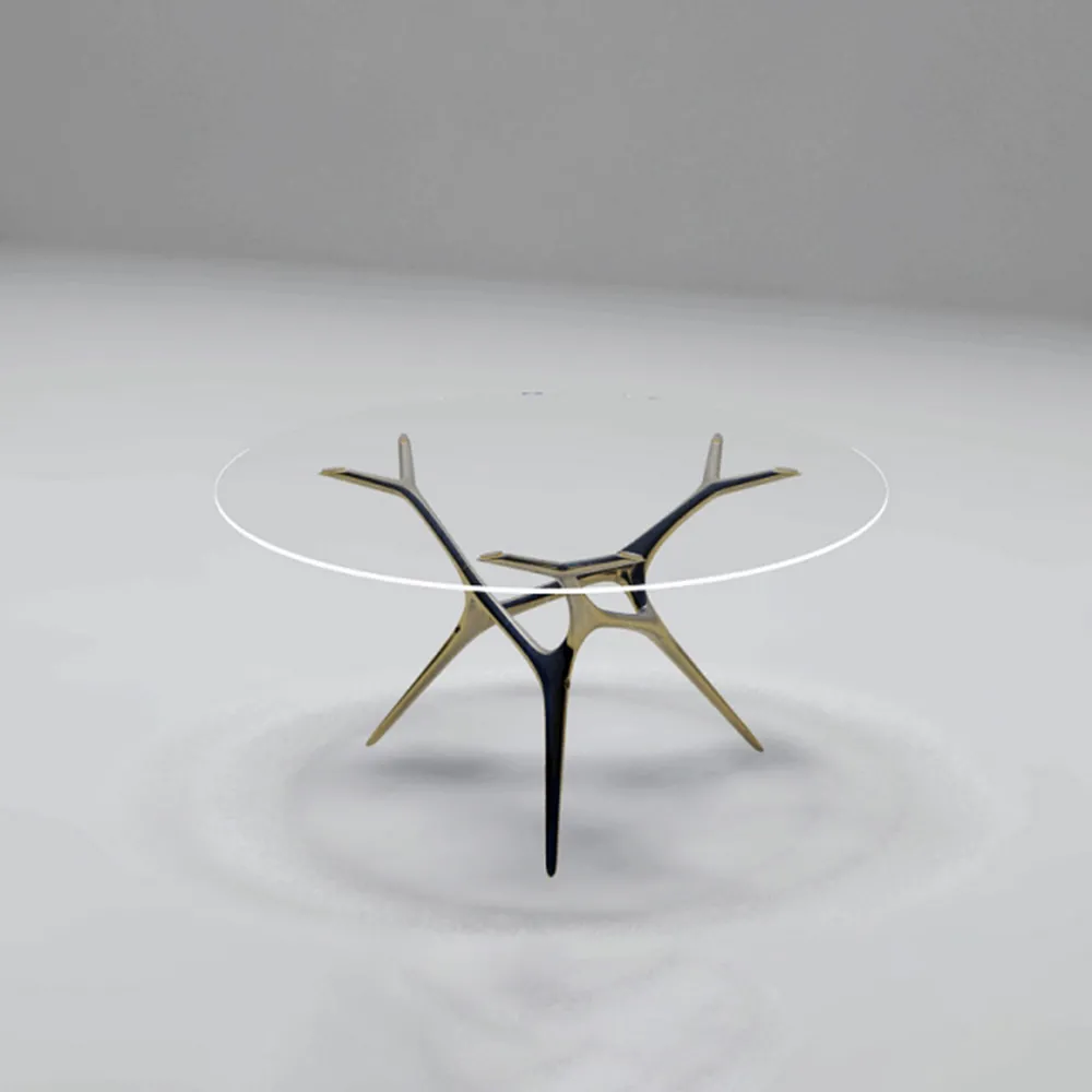 furniture – Evolved table design by German designer Timothy Schreiber 3D Model