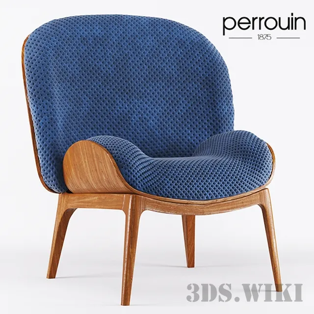 furniture – Fauteuil Hug Perrouin 3D Model