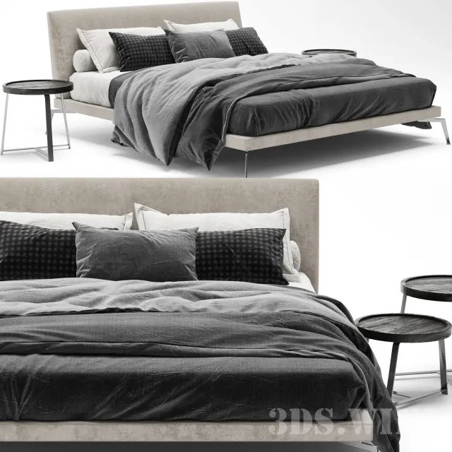 furniture – Feel Good Bed 3D Model furniture – Feel Good Bed 3D Model
