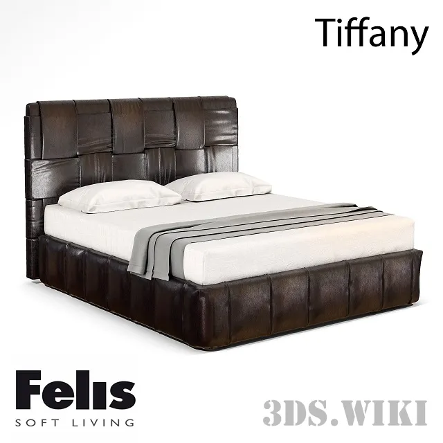 furniture – Felis TIFFANY bed 3D Model