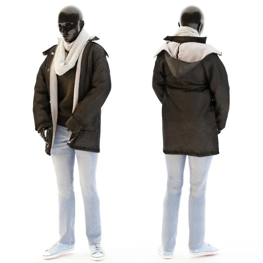 furniture – Female mannequin 2 3D Model