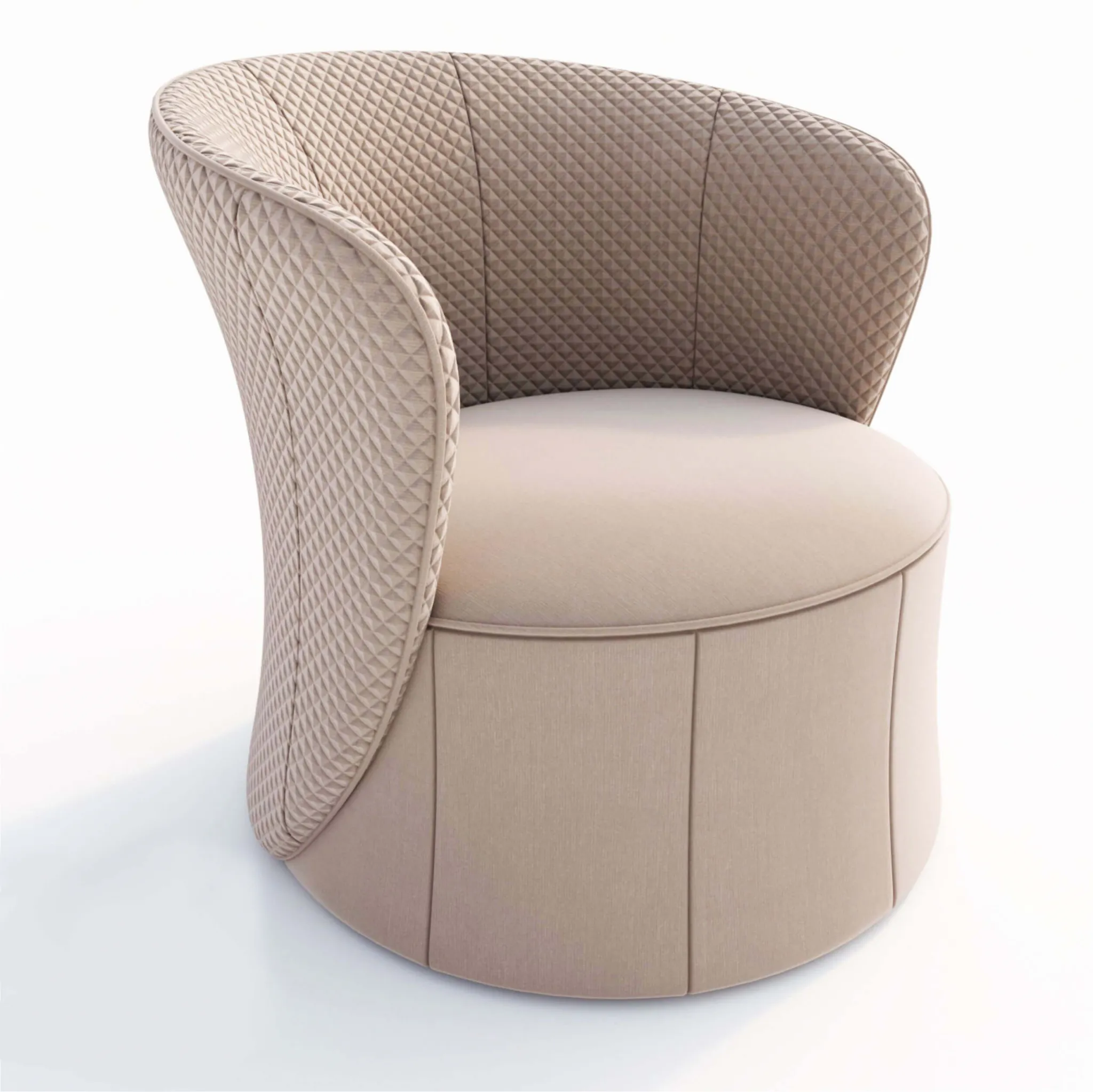 furniture – Fendi armchiar 05 3D Model