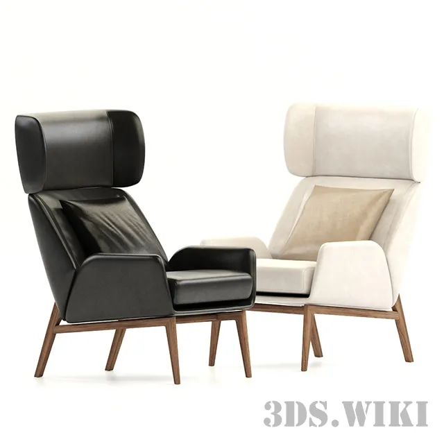 furniture – Fendi Casa Hermann Armchair 3D Model